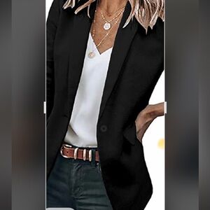 Doe & Rae Black Blazer